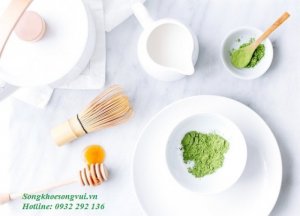 Da sạch mụn, hết nám bằng trà xanh Matcha
