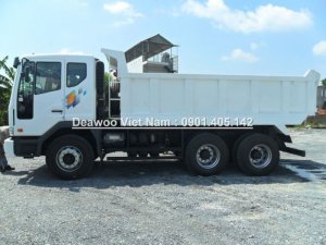 Bán Xe Ben DaeWoo 15Tấn, 2 cầu Trả góp Lãi suất Thấp Giao Xe Toàn Quốc