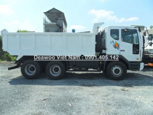 Xe Ben DaeWoo 2 cầu, 1 dí,15Tấn Trả góp Lãi suất Thấp Gía Tốt Nhất Giao Xe Toàn Quốc