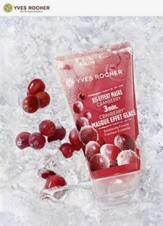 Mặt Nạ Làm Tươi Trẻ Da Ice Effect Mask Cranberry