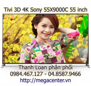 Đã mắt với chiếc Tivi 3D 4K Sony 55X9000C 55 inch, Smart TV Sony cao cấp chính hãng