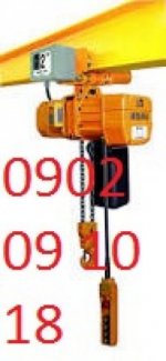 Palang điện xích có con chạy