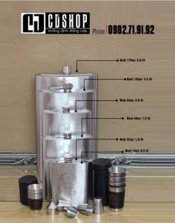 BÁN BUÔN BÁN LẺ BÌNH ĐỰNG RƯỢU INOX CCCP