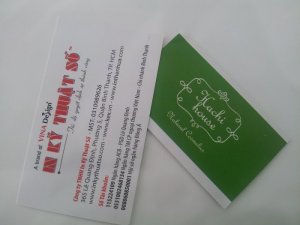 In card visit đẹp cho shop online tại In Kỹ Thuật Số