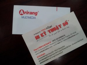 In nhanh card visit, in nhanh kỹ thuật số tại TPHCM