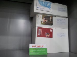 In card visit số lượng ít, 1 - 2 hộp - thực hiện bởi In Kỹ Thuật Số