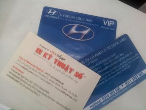 In thẻ nhựa cao cấp, thẻ VIP chất lượng cao ở TPHCM