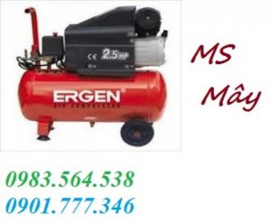 Máy nén khí ERGEN EN-2525, máy nén khí 2hp mô tơ đồng