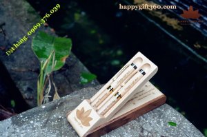 Bút gỗ may mắn - happygift360
