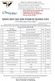 In bạt decall giá rẻ lấy ngay