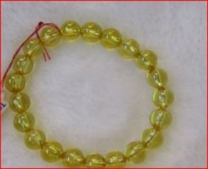 Biểu tượng của Thành Công và Tài Chính! Chuỗi đeo tay Vàng ngọc Topaz - 8ly