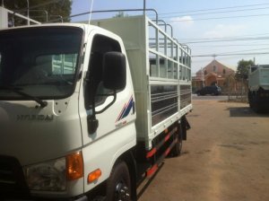 Xe tải hyundai 5t7, 6t4 ( 6 tấn 4) Hyundai hd98, hyundai hd650, giá tốt nhất Tây Ninh