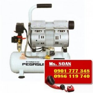 Giá máy nén khí không dầu giảm âm Pegasus 25L, Máy nén khí PEGASUS TM- OF550- 25L,