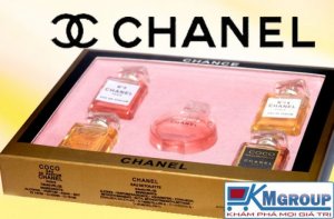Bộ 5 chai nước hoa mini chanel