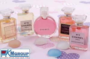 Bộ 5 chai nước hoa mini chanel