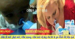 BÌNH RỬA MŨI NASAL RINSE