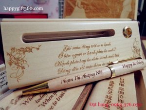Qùa may mắn - Bút gỗ may mắn - Happygift360