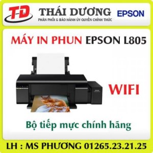 Máy in phun màu Epson L805 hệ thống mực ngoài chính hãng,WIFI