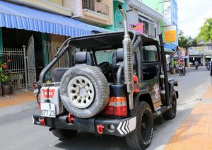 Xe jeep bầu cj5 máy dầu toyota
