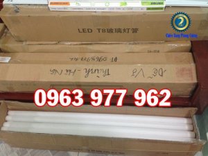 Led tuýp thủy tinh 18w - 1.2m as trắng - đèn LED