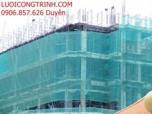 Lưới bao che dàn giáo công trình
