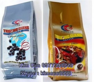 Túi đựng cafe, bao bì cafe, túi 200gr, 250gr, 500gr, 1kg, cafe dạng bột, hạt