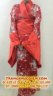 Thuê Kimono điệu đà,chất liệu tốt,giá rẻ nhất Gò Vấp