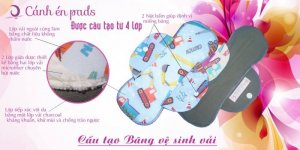 Băng vệ sinh hiện đại cánh én PADS