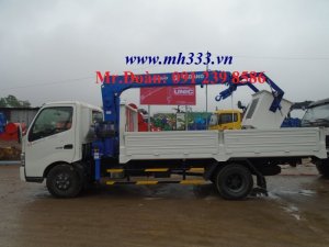 XE TẢI GẮN CẨU CÓ GIỎ NÂNG