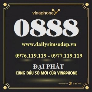 Danh Sách Sim Số đẹp Vinaphone 0888 Giá Rẻ Trả Trước Mới 100 Giá