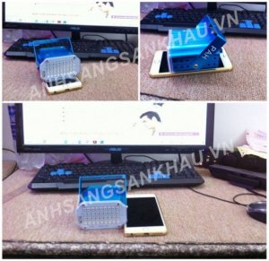 Đèn Led Chớp Theo Nhạc Dùng Cho Phòng Karaoke Mini