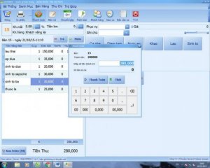 Phần mềm tính tiền cho tạp hóa giá rẻ bảo hành vĩnh viễn
