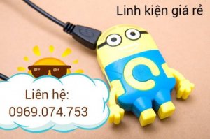 Máy Mp3 Minion nhỏ gọn dễ thương