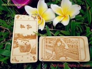 Móc khóa khắc chân dung