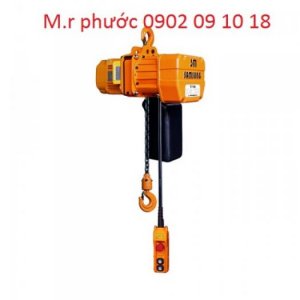 palang điện xích móc treo cố định 1000kg