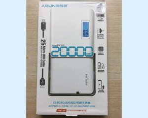 Pin Sạc Dự Phòng ARUN 20000 mAh