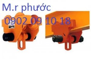 Con chạy dùng cho palăng, con rùa kéo palang xích kéo tay.