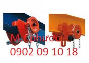 Con chạy dùng cho palăng, con rùa kéo palang xích kéo tay.