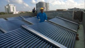 Máy nước nóng năng lượng mặt trời hệ công nghiệp Vitosa 3000 lít