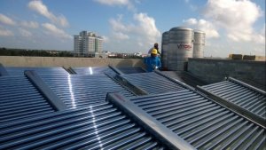 Máy nước nóng năng lượng mặt trời hệ công nghiệp Vitosa 1000 lít