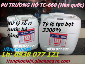 Bán lẻ giá sỉ keo pu 668, kim bơm keo pu SL 668 tại thành phố Hồ Chí Minh