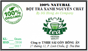 Trà xanh Bảo Lộc - 100% nguyên chất, không chất bảo quản