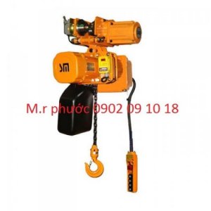 palăng điện xích móc treo 3tấn