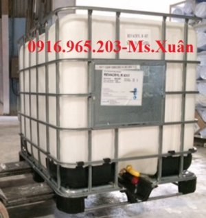 thùng nhựa ibc cũ đựng hóa chất
