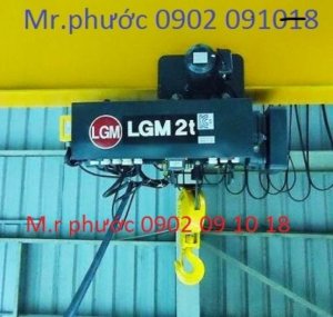 Palăng liên doanh, palăng điện cáp lgm