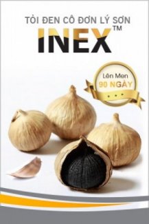 Tỏi đen cô đơn INEX lên men 90 ngày – 100% ORGANIC