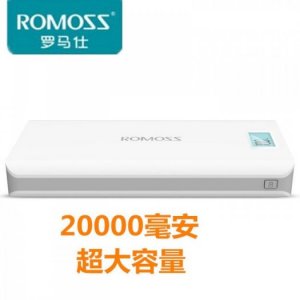 Pin dự phòng Romoss Sense 6 Plus 20.000 mAh Có Màn Hình Báo Pin