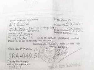 Bán Xe ô tô huyndai Elantra gls 1.8 AT 2013 nhập khẩu màu trắng đẹp