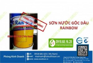 Đại lý cung cấp sơn nước gốc dầu rainbow giá rẻ nhất đông nam bộ