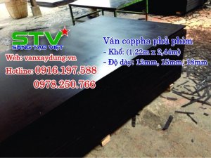 ván coffa phủ phim kiên giang